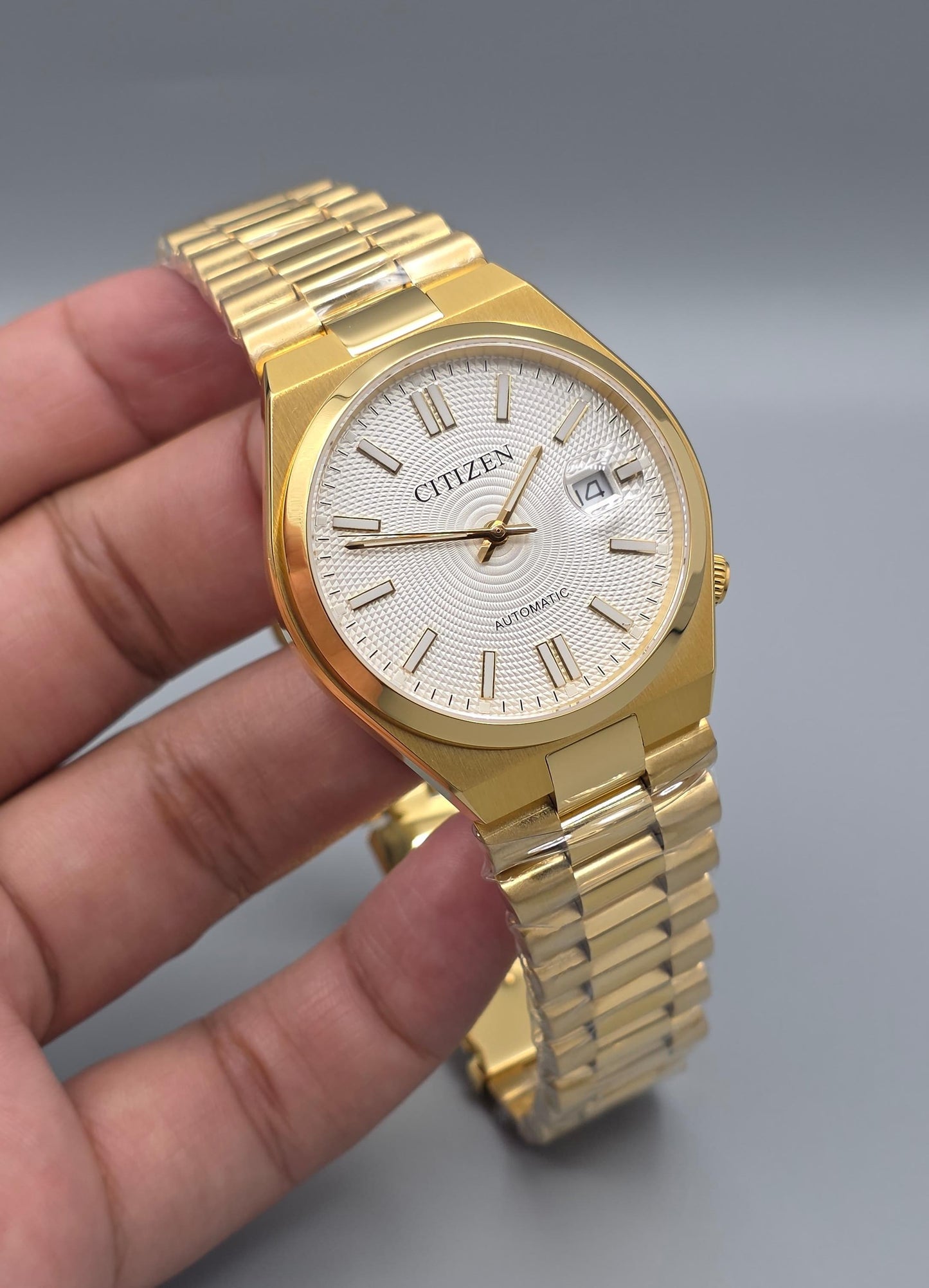 Luxury Gold White Automatic – Full Gold Edition