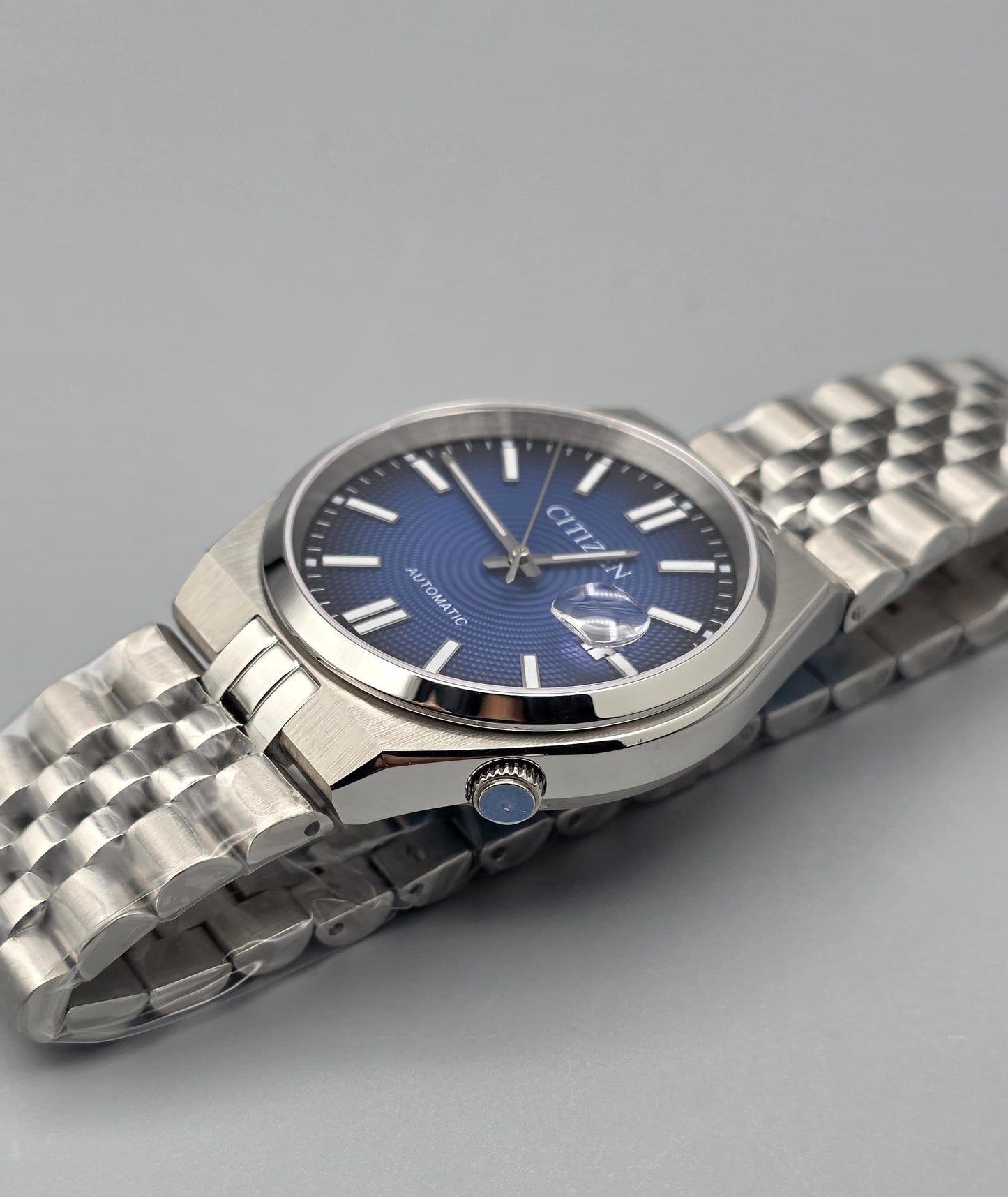 Luxury Blue Dial Automatic – Stainless Steel Edition