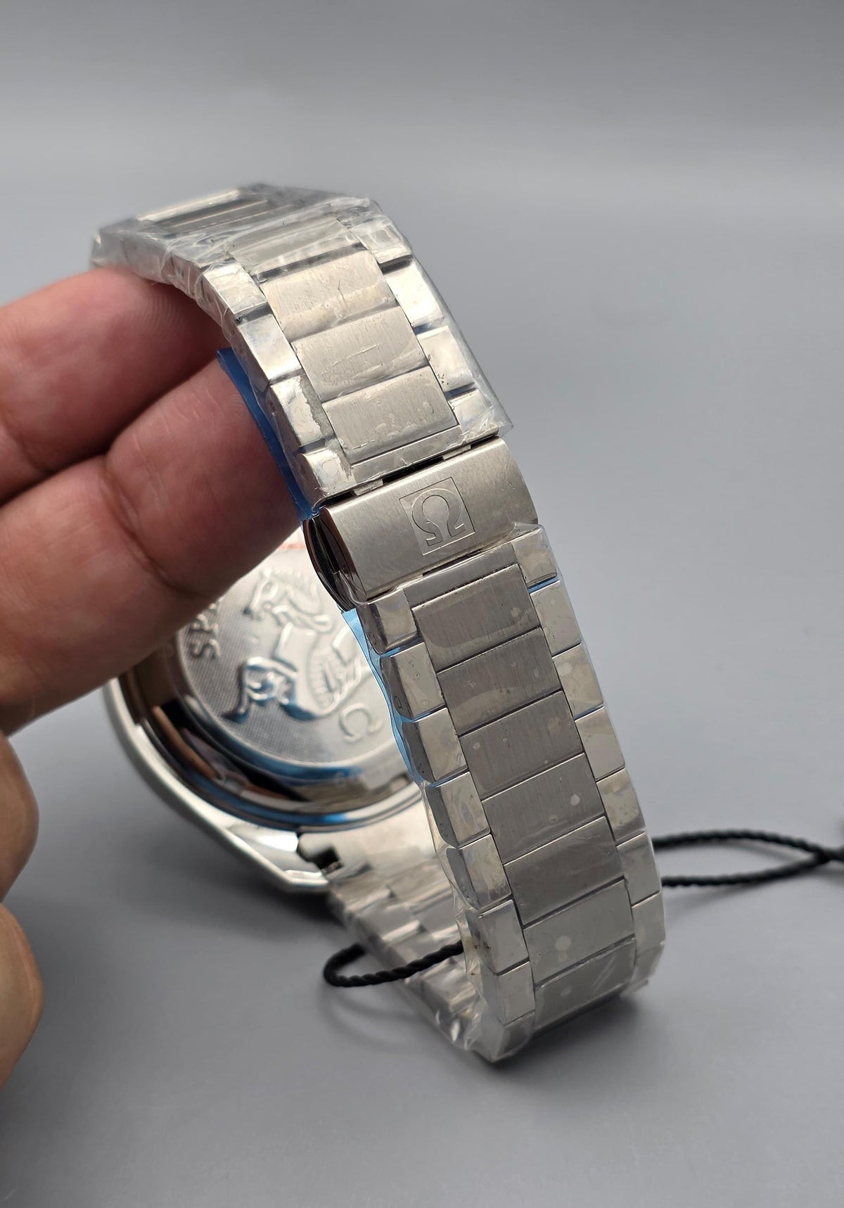 Premium Stainless Steel Grey Textured Heritage Multi-Function Luxury Watch