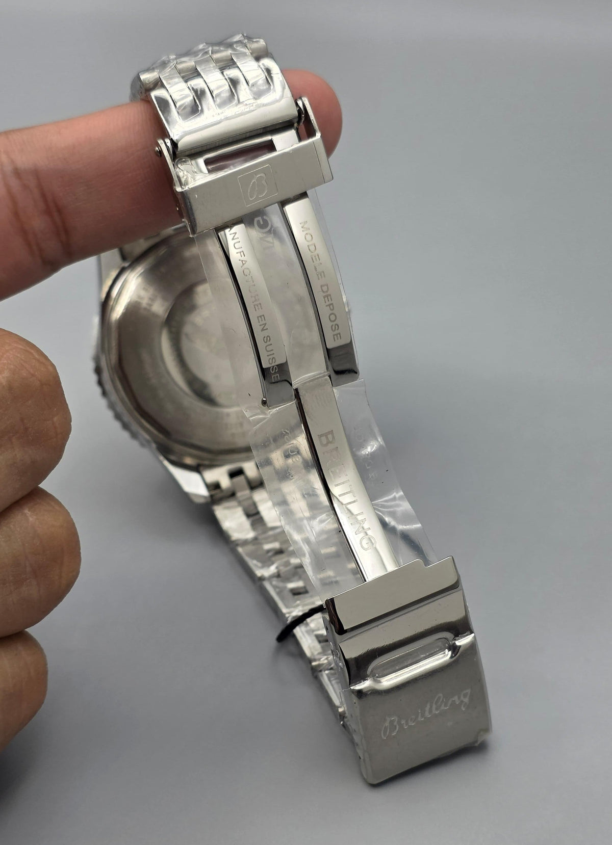 Premium Stainless Steel Champagne Dial Automatic GMT Luxury Watch