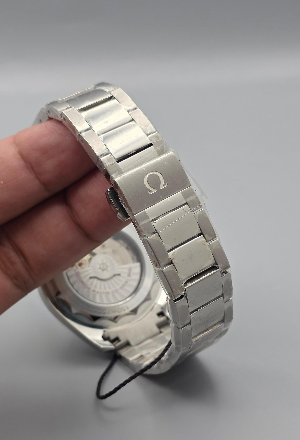 Premium Stainless Steel Dark Grey Dial Automatic Luxury Watch