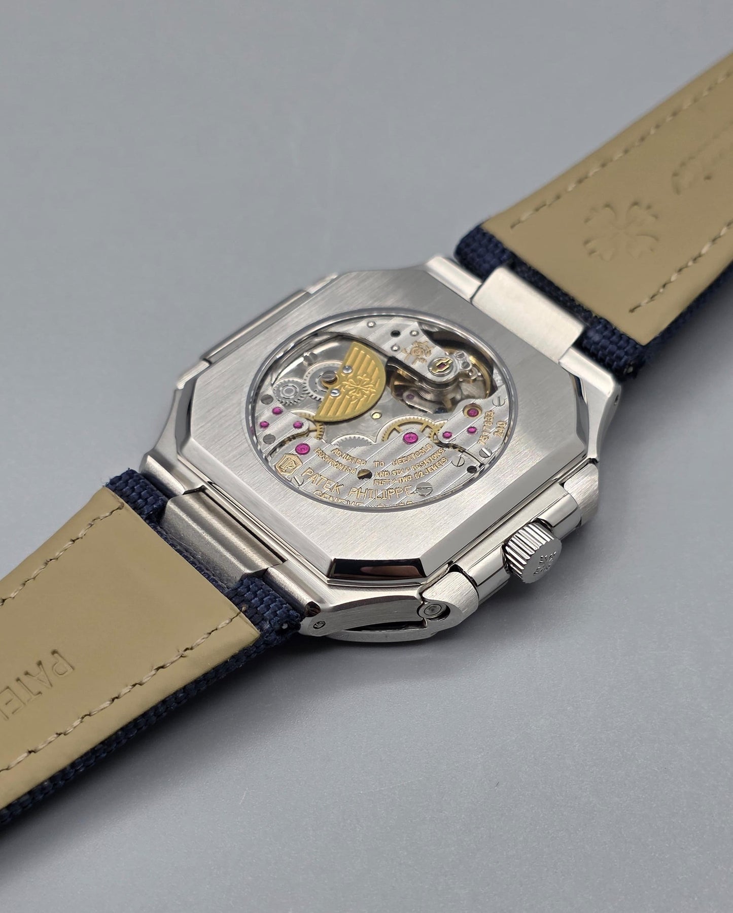 Luxury Square Multi-Function Watch – Deep Blue Dial Edition