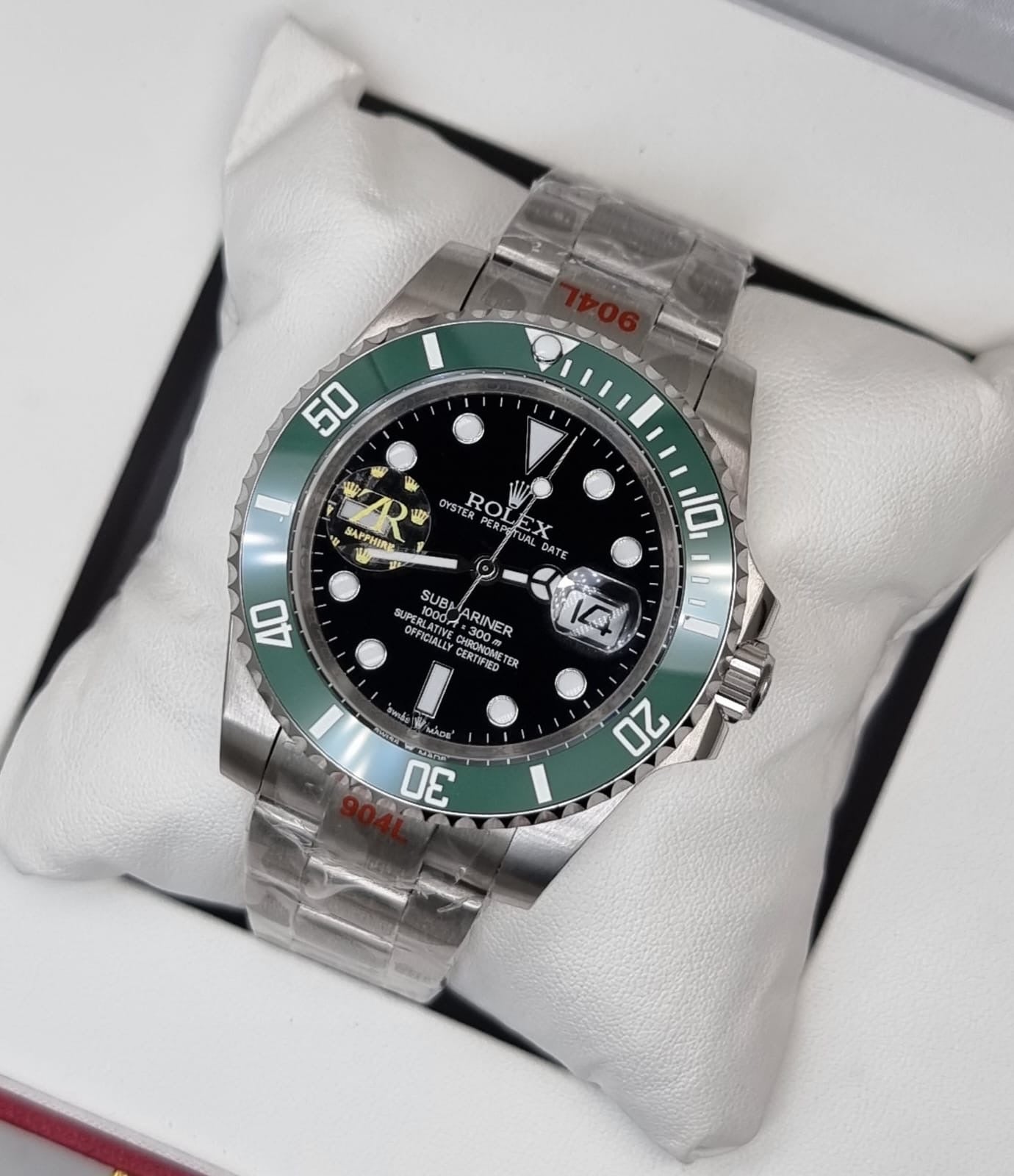 Luxury Green Diver Automatic – Steel Edition