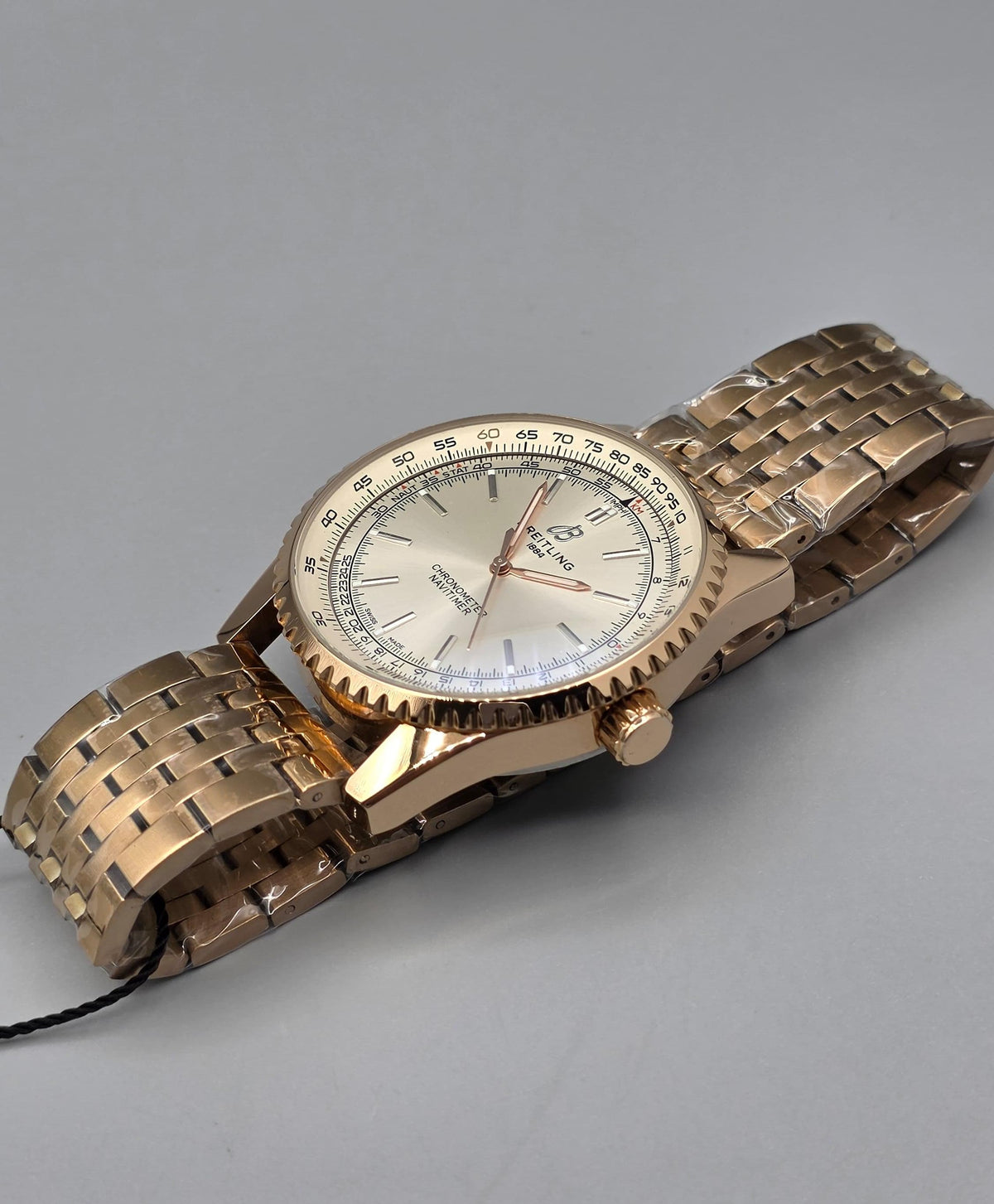 Premium Rose Gold Champagne Dial Automatic Luxury Watch