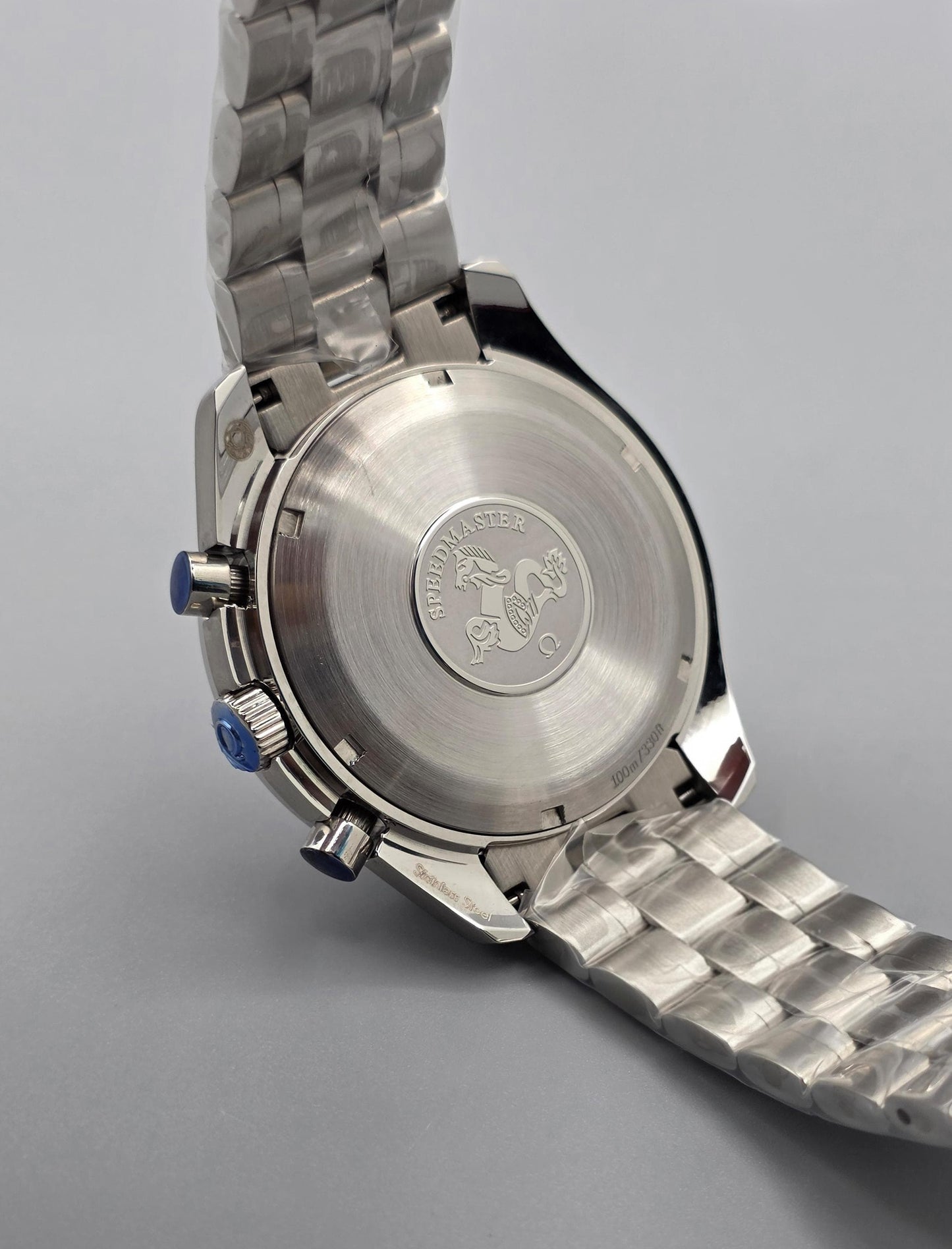 Black Dial Automatic Stainless Steel Watch