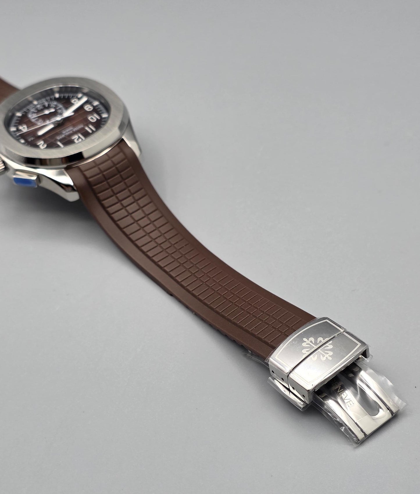 Luxury Chocolate Brown & Steel Automatic – Sport Elegance Edition