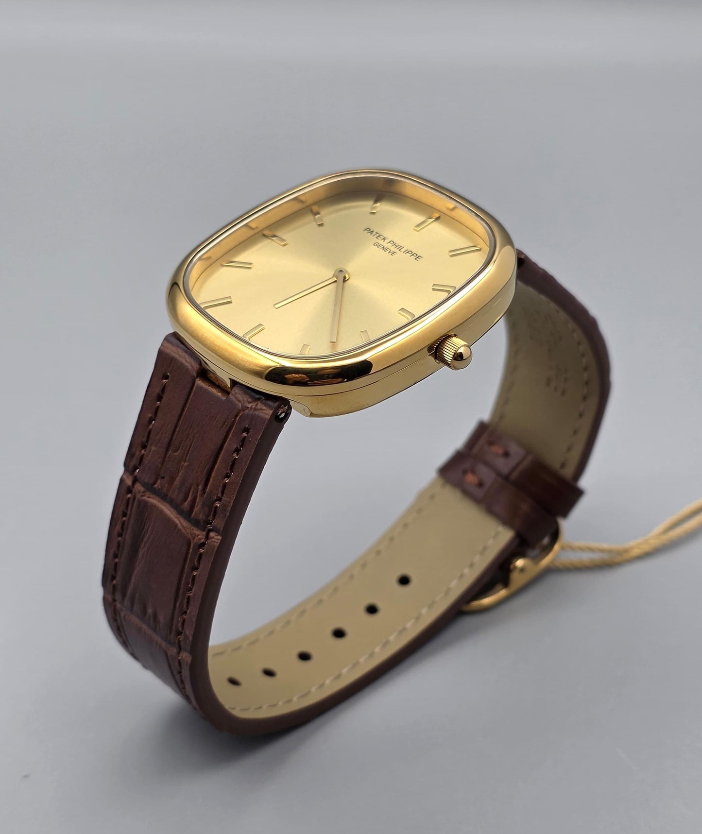 Luxury Dress Watch – Golden Ellipse Gold Dial Edition