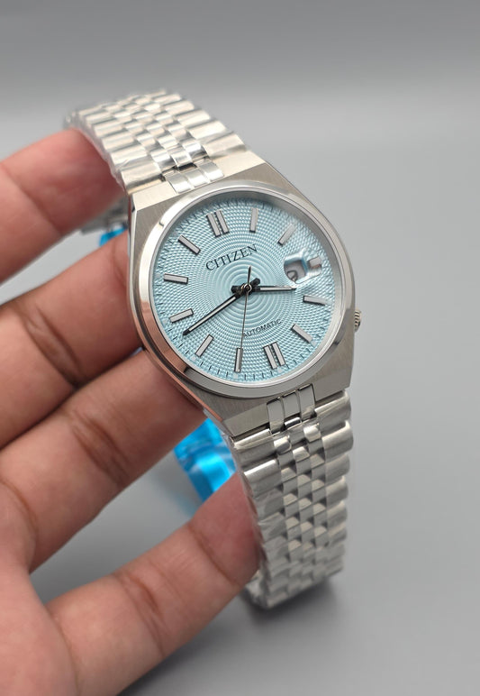 Luxury Tiffany Blue Automatic – Stainless Steel Edition