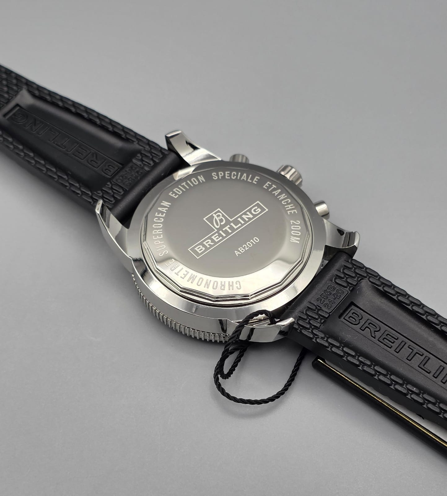 Premium Silver & Black Chronograph Sport Watch