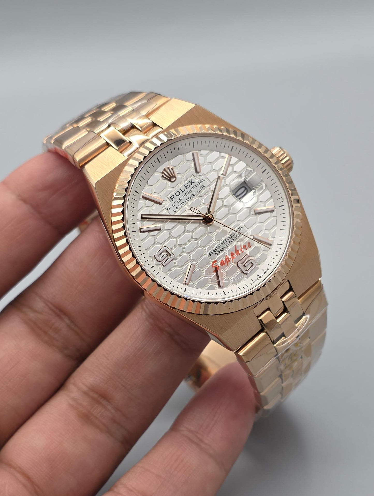 Luxury Full Rose Gold Automatic