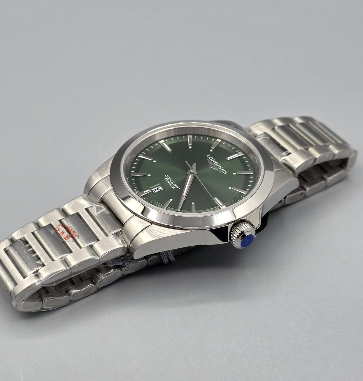 Premium Stainless Steel Olive Green Dial Luxury Watch