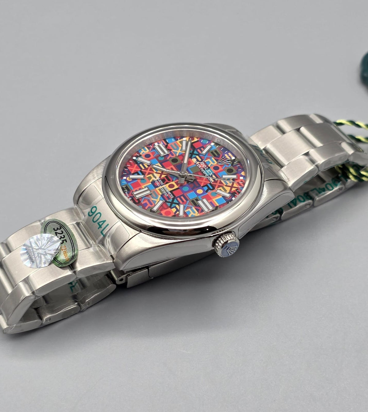Premium Multi-Color Celebration Dial Automatic Watch