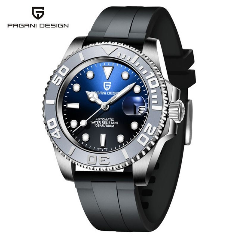 Pagani Design PD-1651 Steel With Rubber Strap