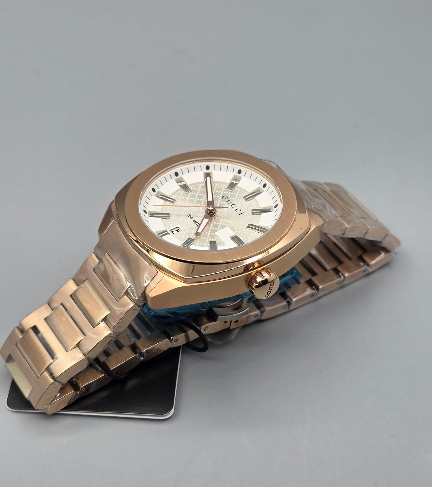 Luxury Full Rose Gold Texture White Dial Edition