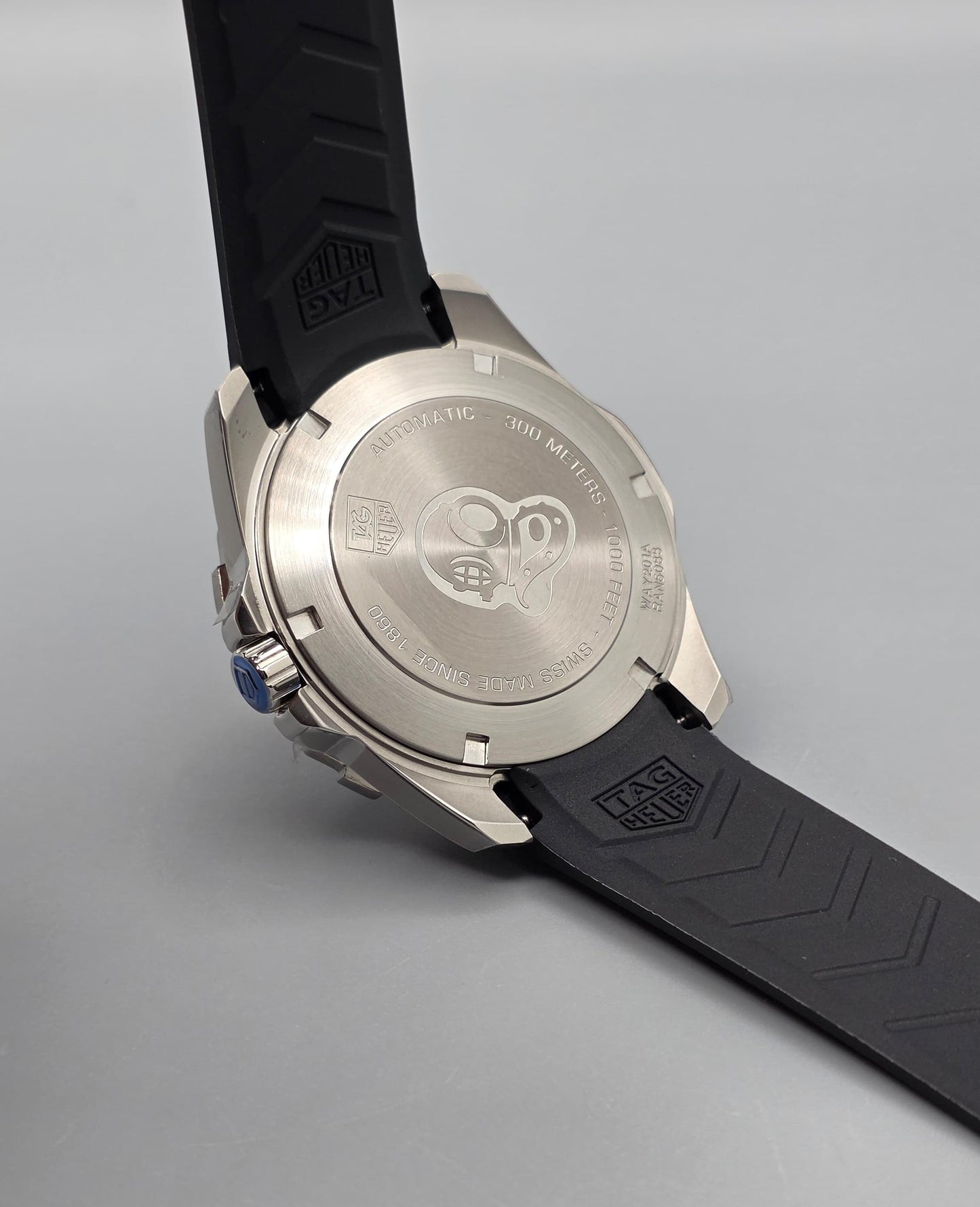 Premium Olive Green Dial Automatic Rubber Strap Watch