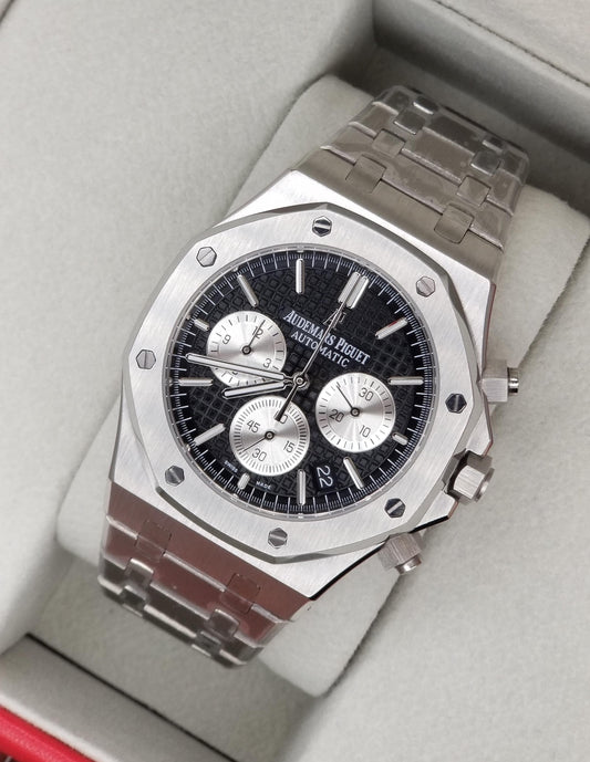 Luxury Men’s Chronograph Watch – Black Dial