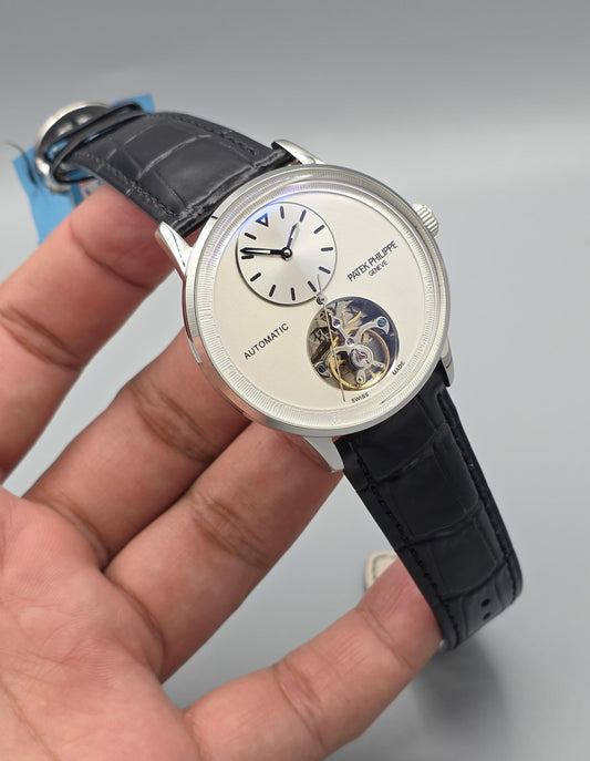 Classic Open Heart White Dial Automatic