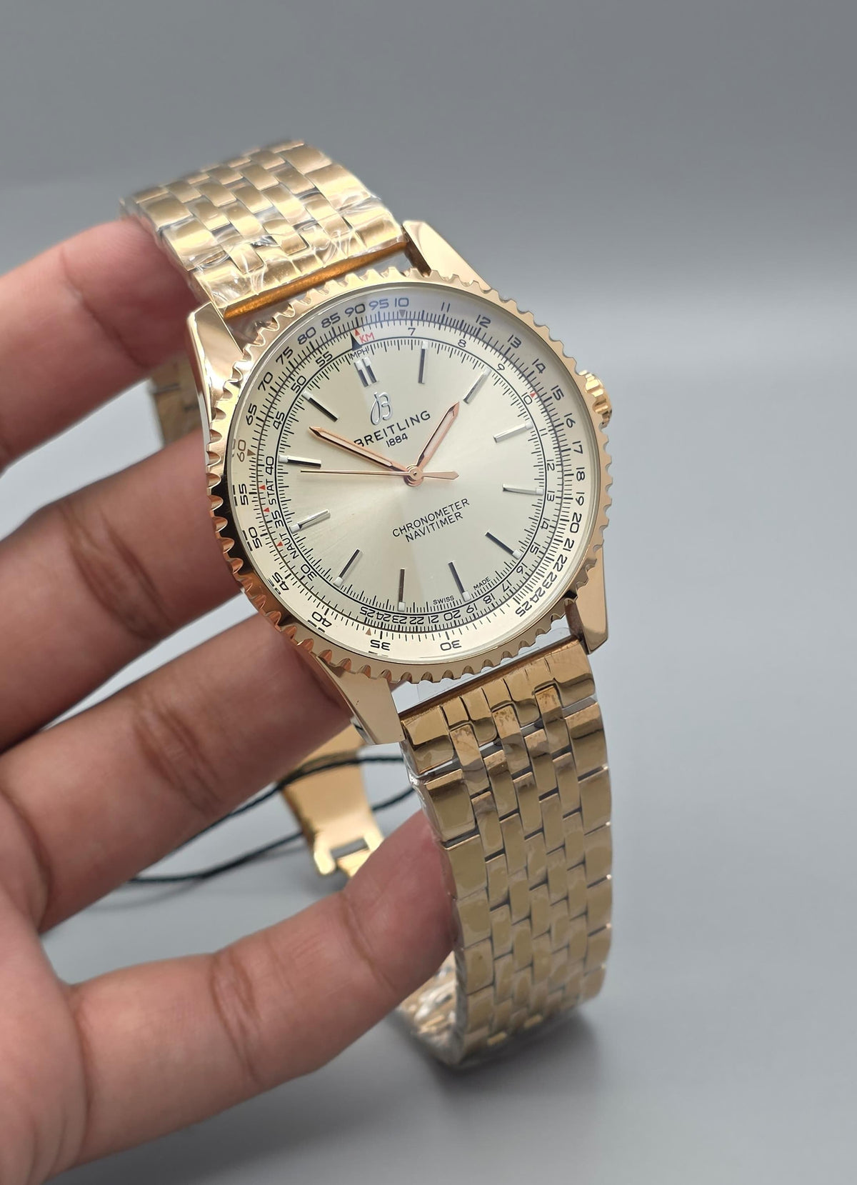 Premium Rose Gold Champagne Dial Automatic Luxury Watch