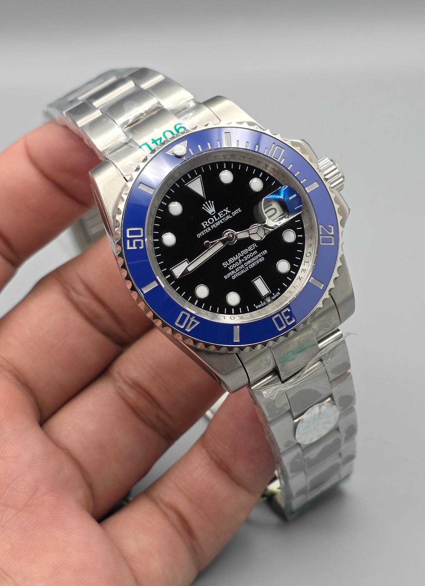 Luxury Blue Diver Automatic – Steel Edition