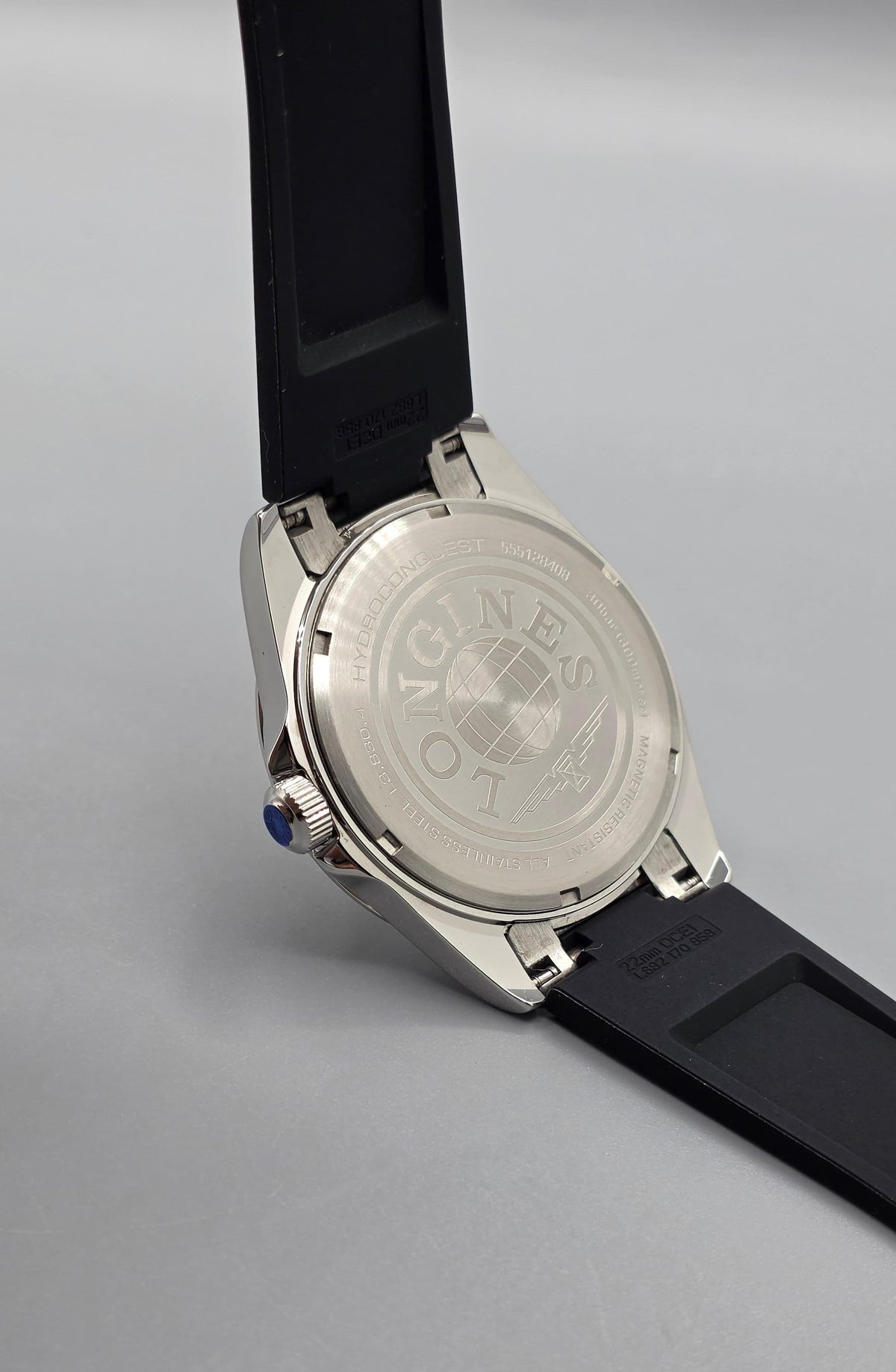 Premium Stainless Steel Silver Diamond-Marker Sport Luxury Watch