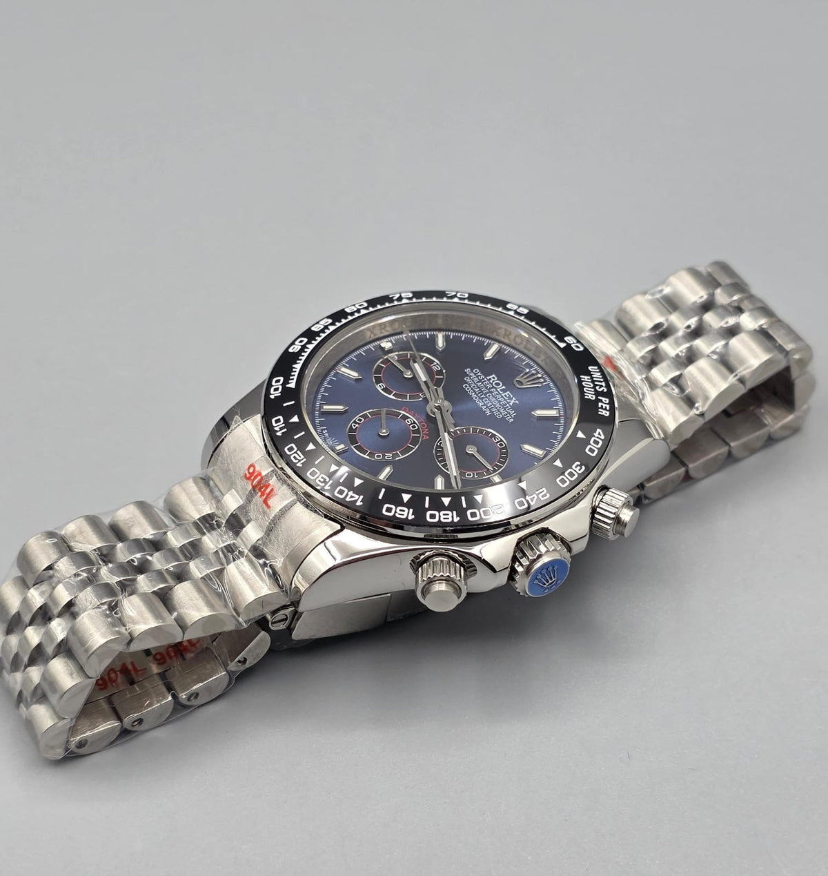 Premium Steel With Blue Dial Luxury Automatic Watch