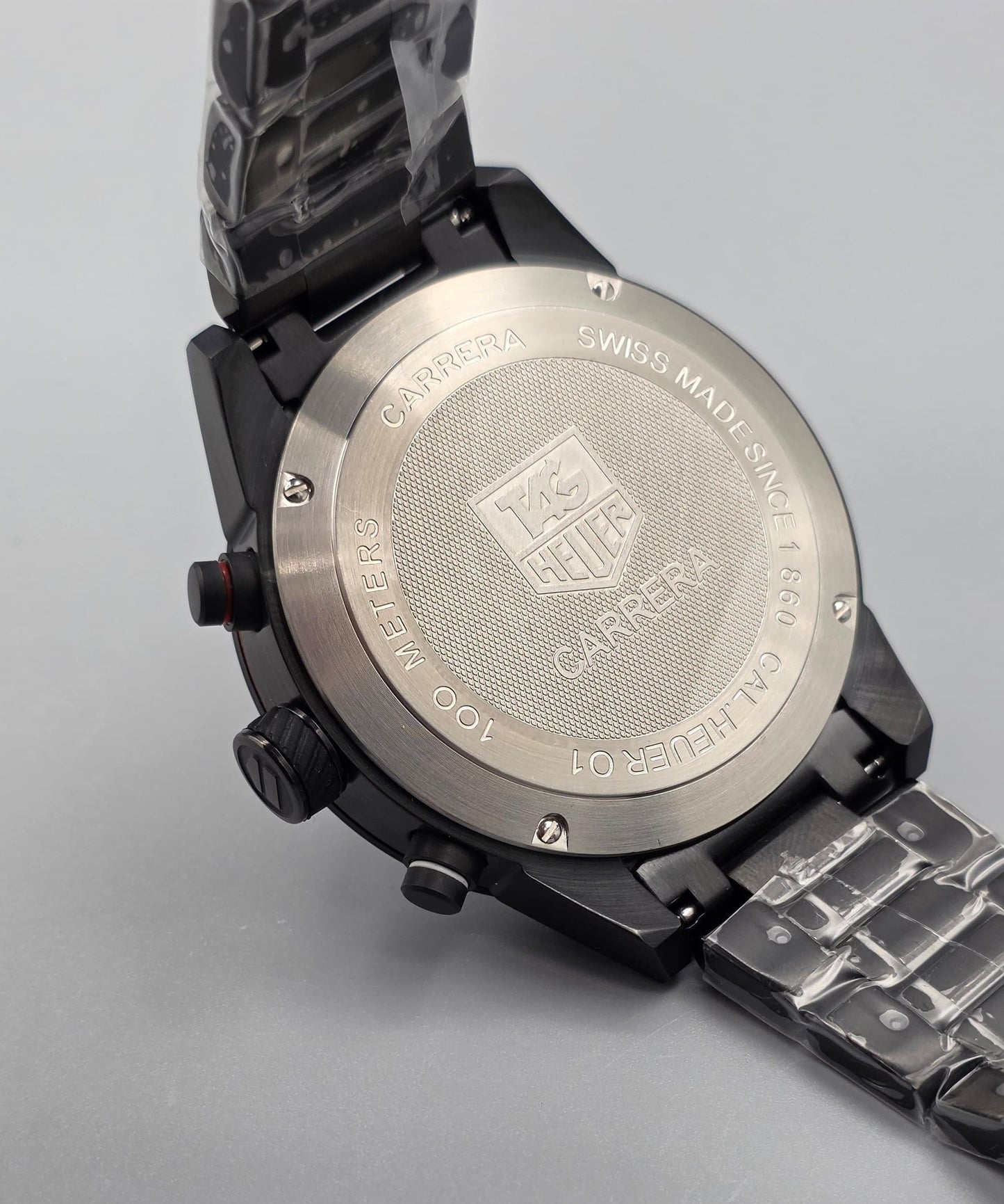 Luxury Sport Chronograph – Black Steel Edition