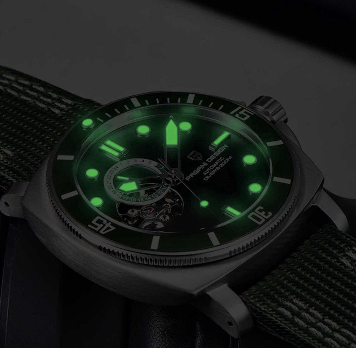 Pagani Design PD-1736 Silver-Green