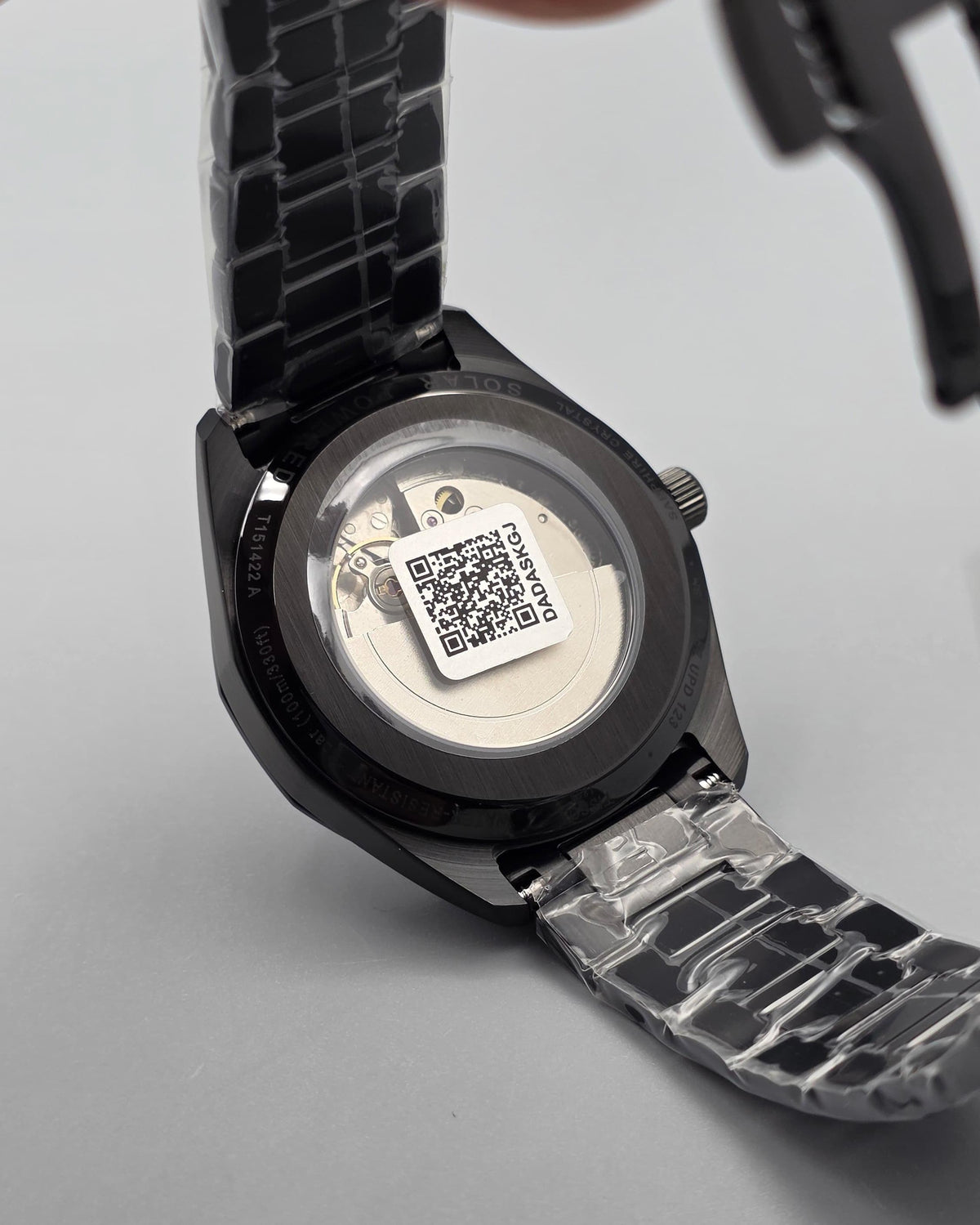 Premium All-Black Matte Octagonal Automatic Luxury Watch