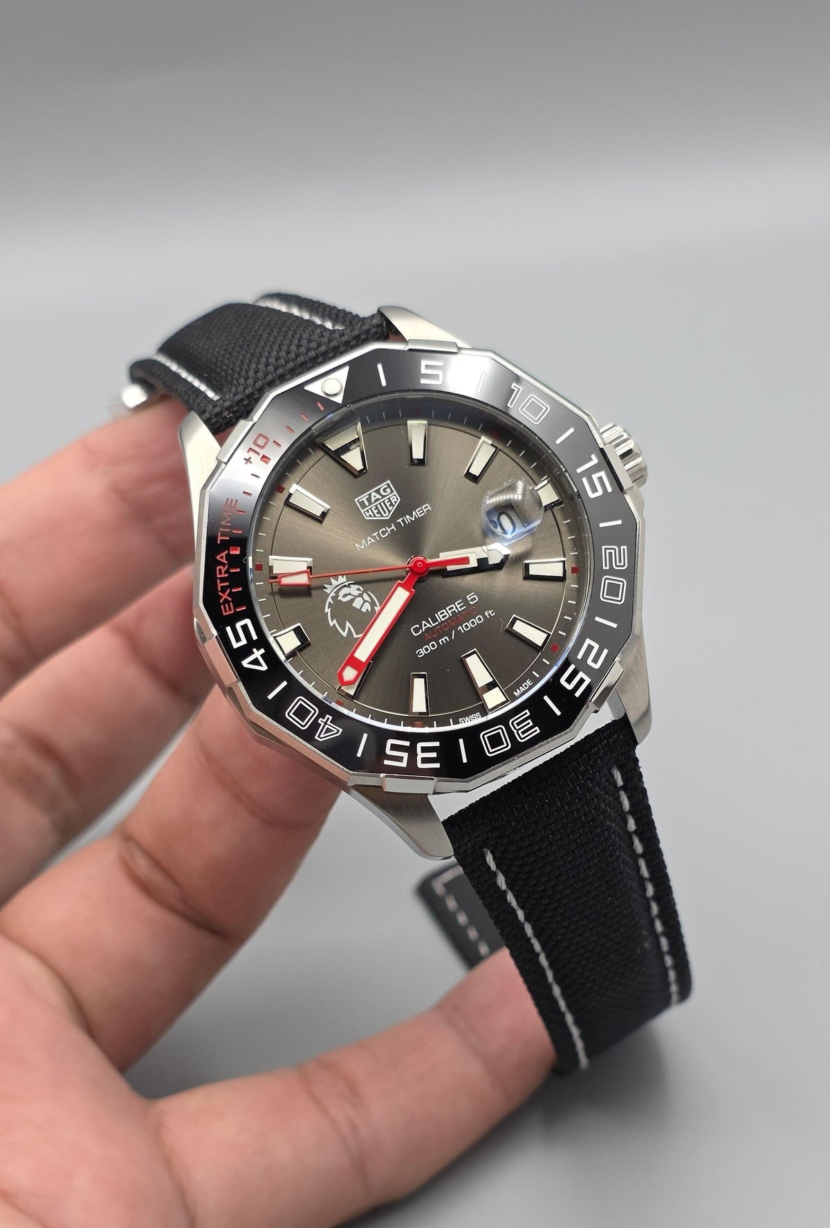 Premium Stainless Steel Grey Dial Automatic Luxury Watch
