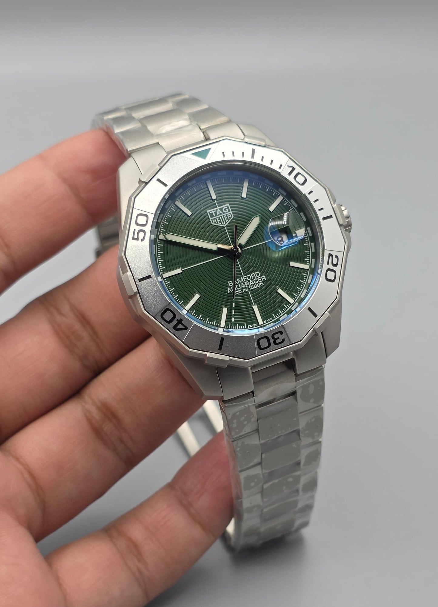Luxury Green Steel Automatic – Limited Edition