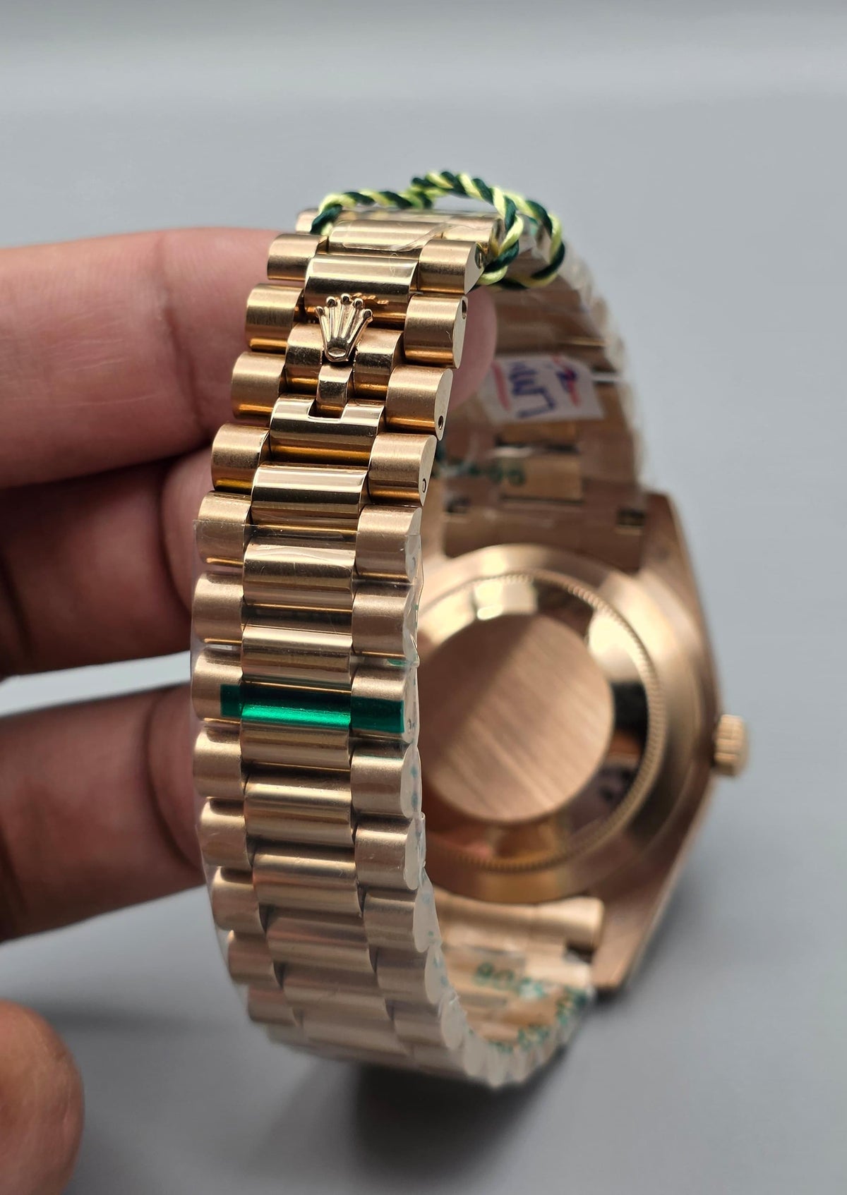 Premium Rose Gold Stardust Day-Date Luxury Watch