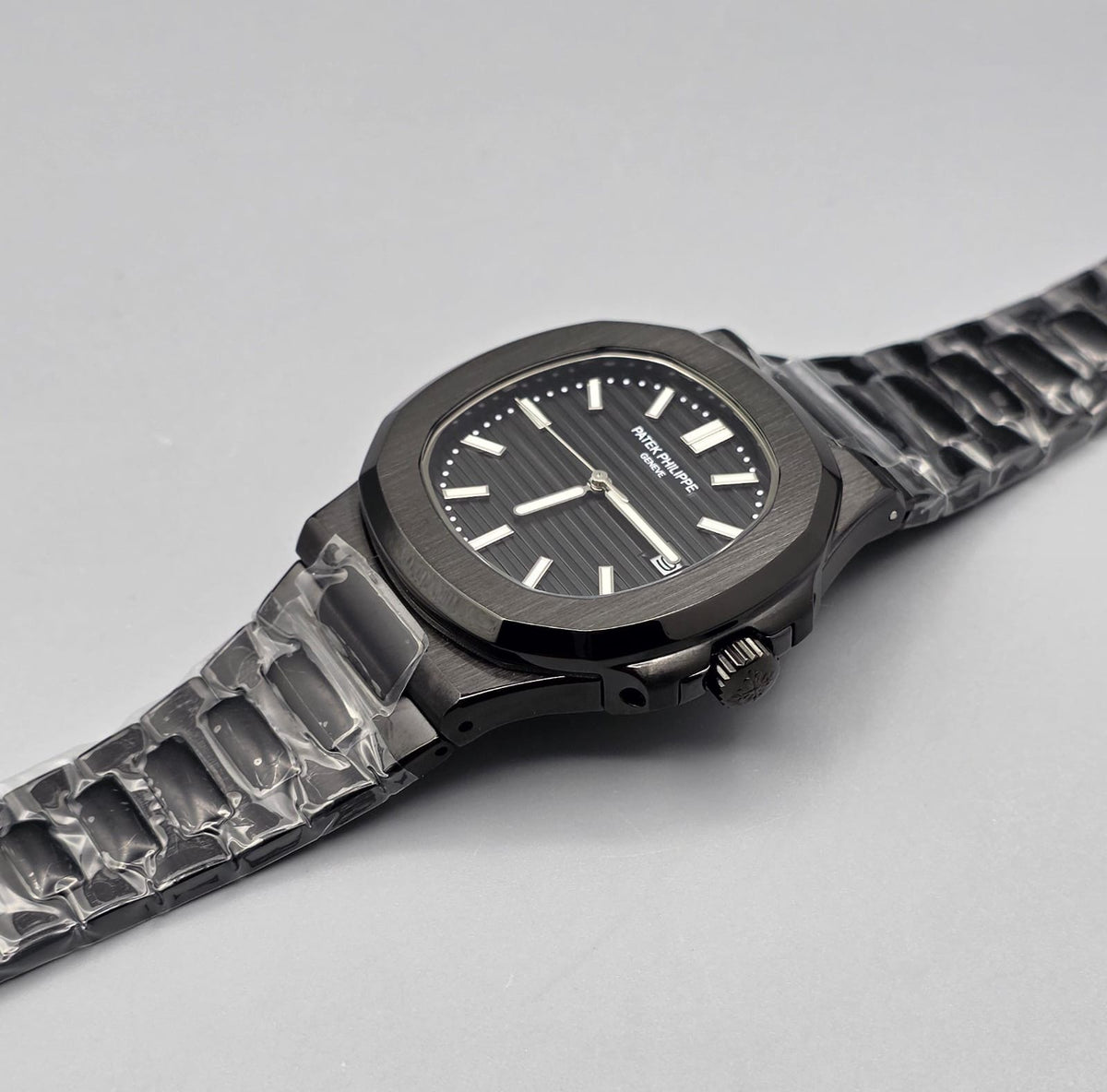 Premium All-Black Matte Finish Luxury Automatic Watch