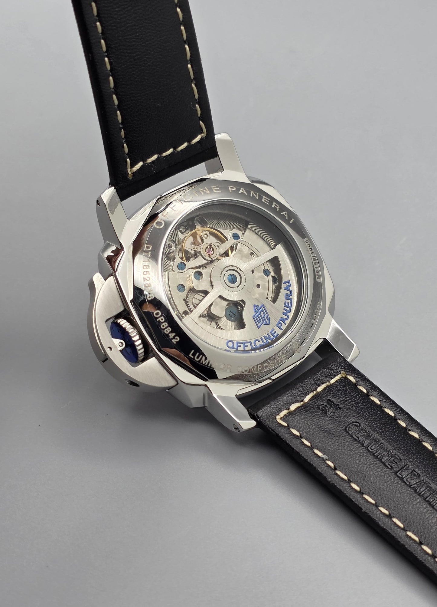 Luxury Tool Watch – Luminor Logo Black Dial Edition