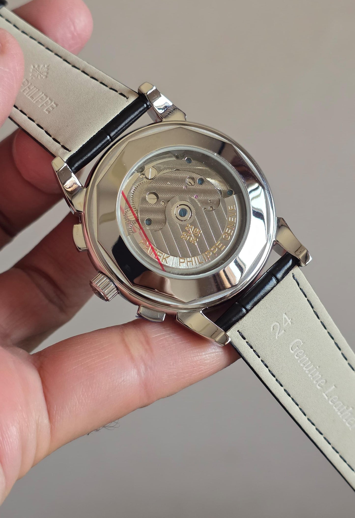 Luxury Open Heart Automatic Watch – Silver Edition