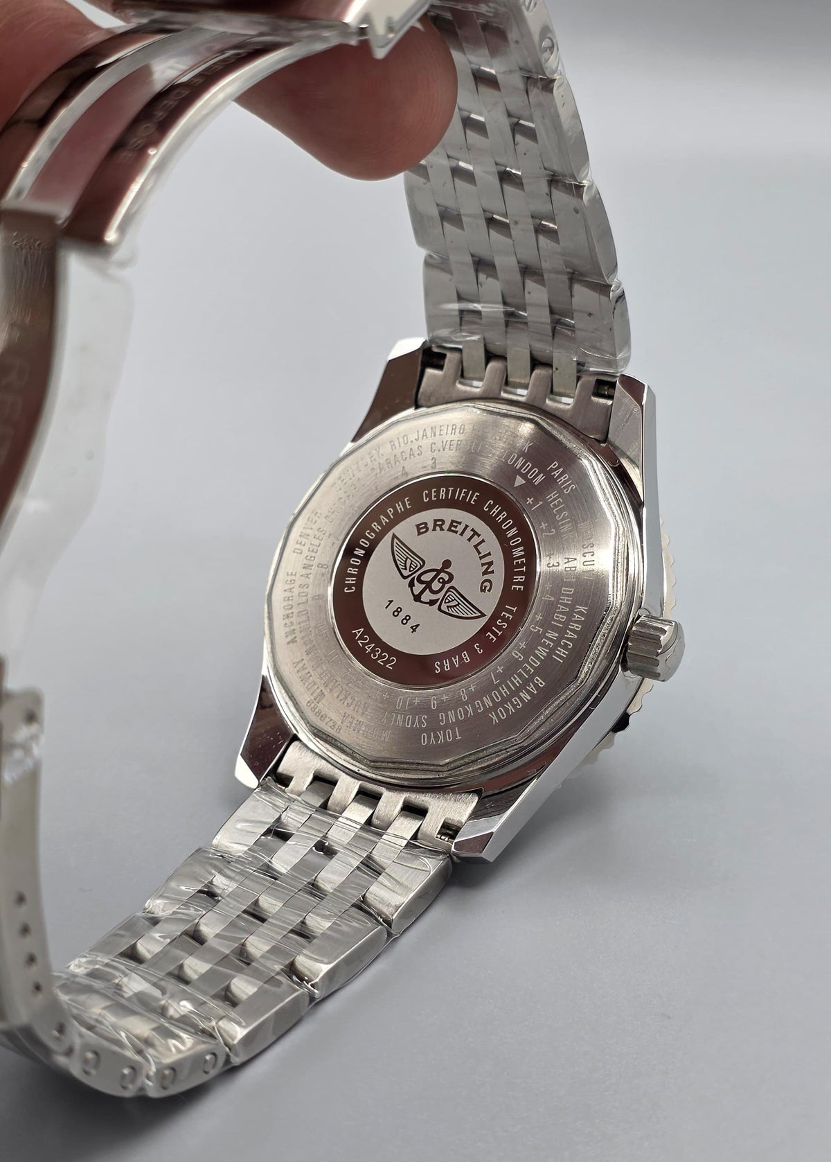 Premium Two-Tone Stainless Steel Black Dial Automatic Luxury Watch