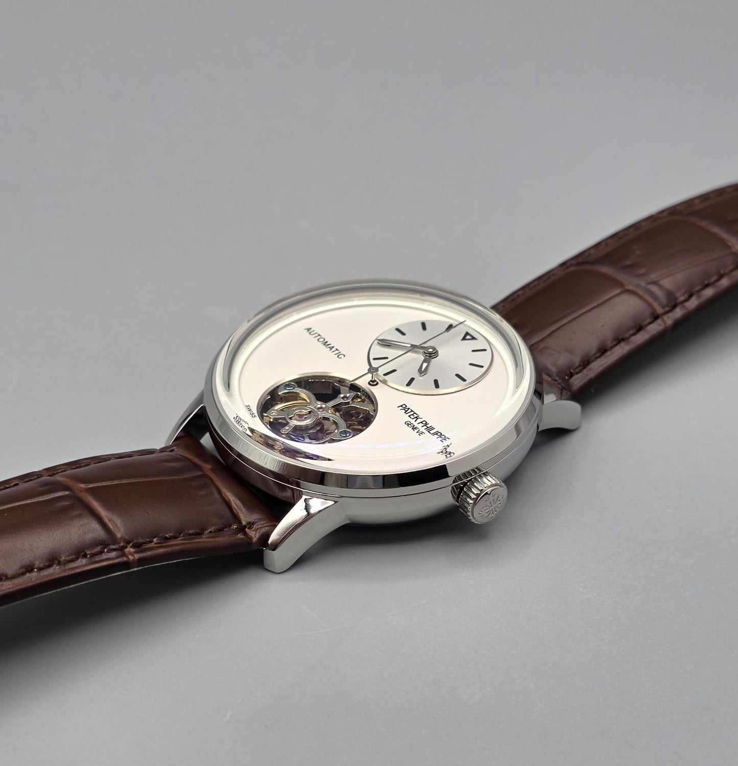 Classic Open Heart White Dial Automatic