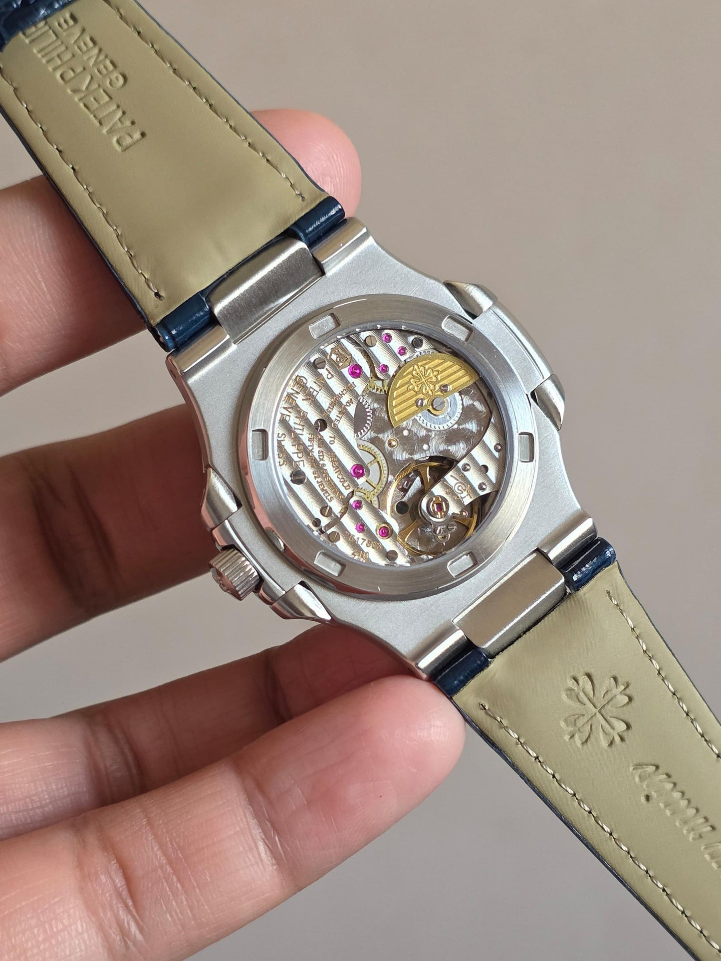 Luxury Manual Winding – Power Reserve with Blue Dial