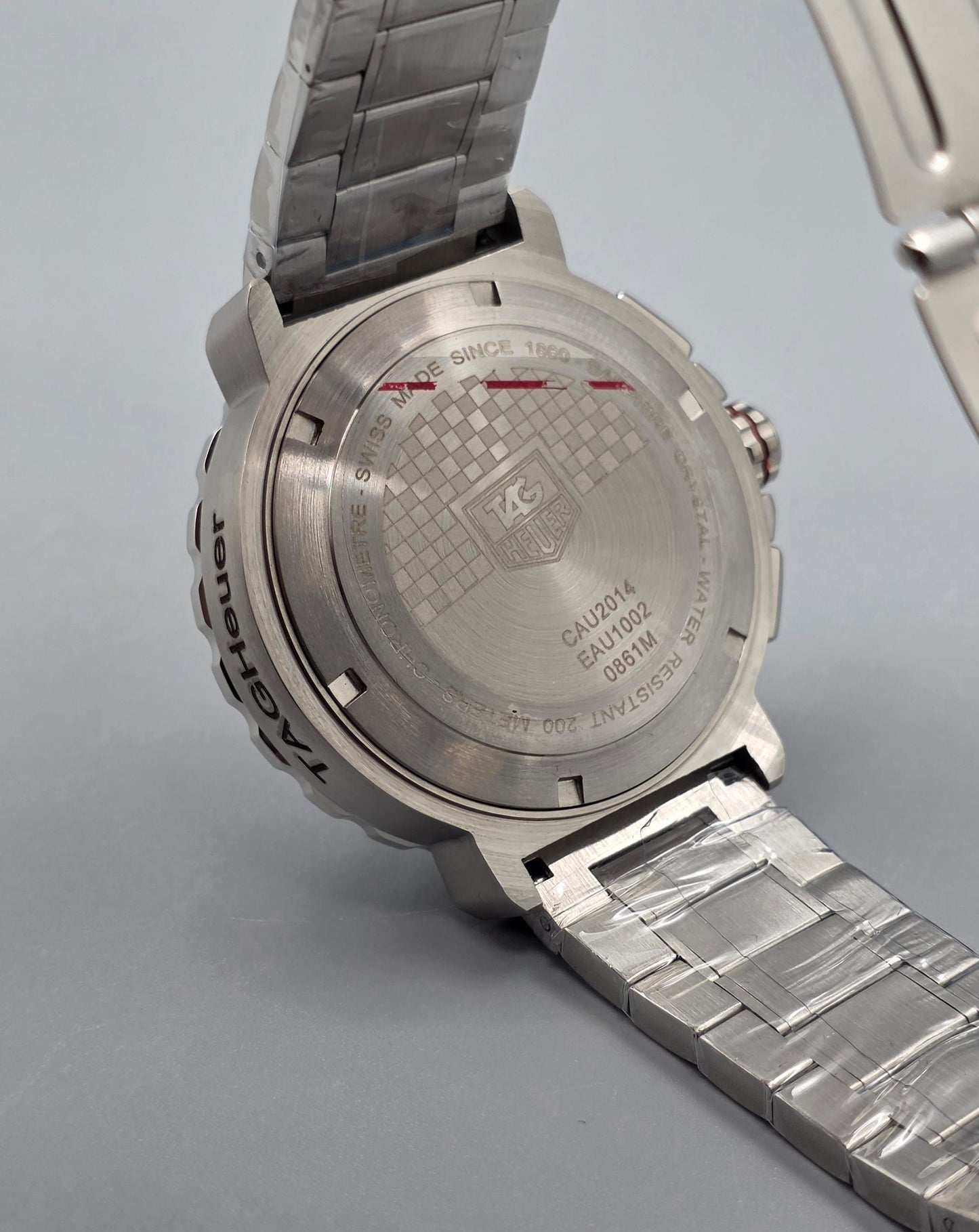 Luxury Sport Chronograph – Black Bezel Steel Edition