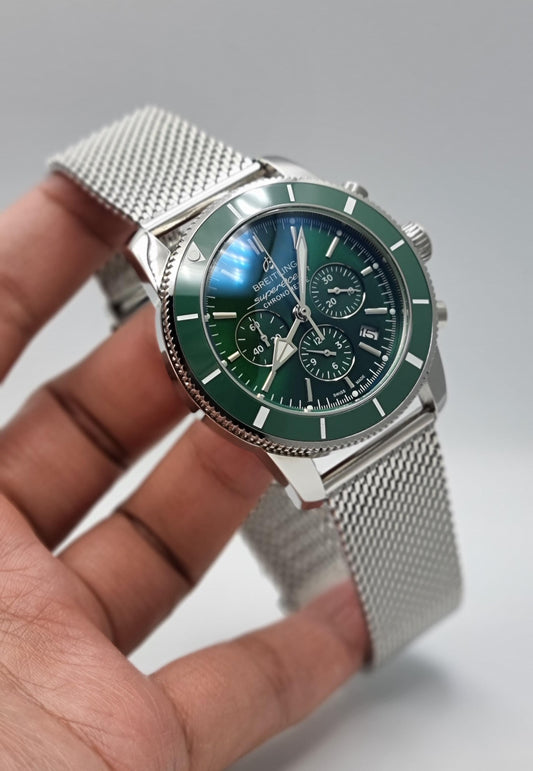 High Quality Luxury Branded Watch - Silver