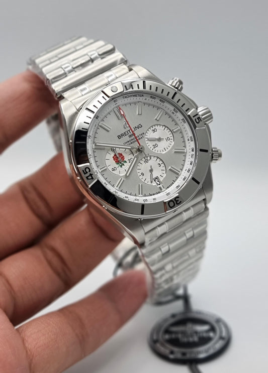 High Quality Luxury Branded Watch - Silver