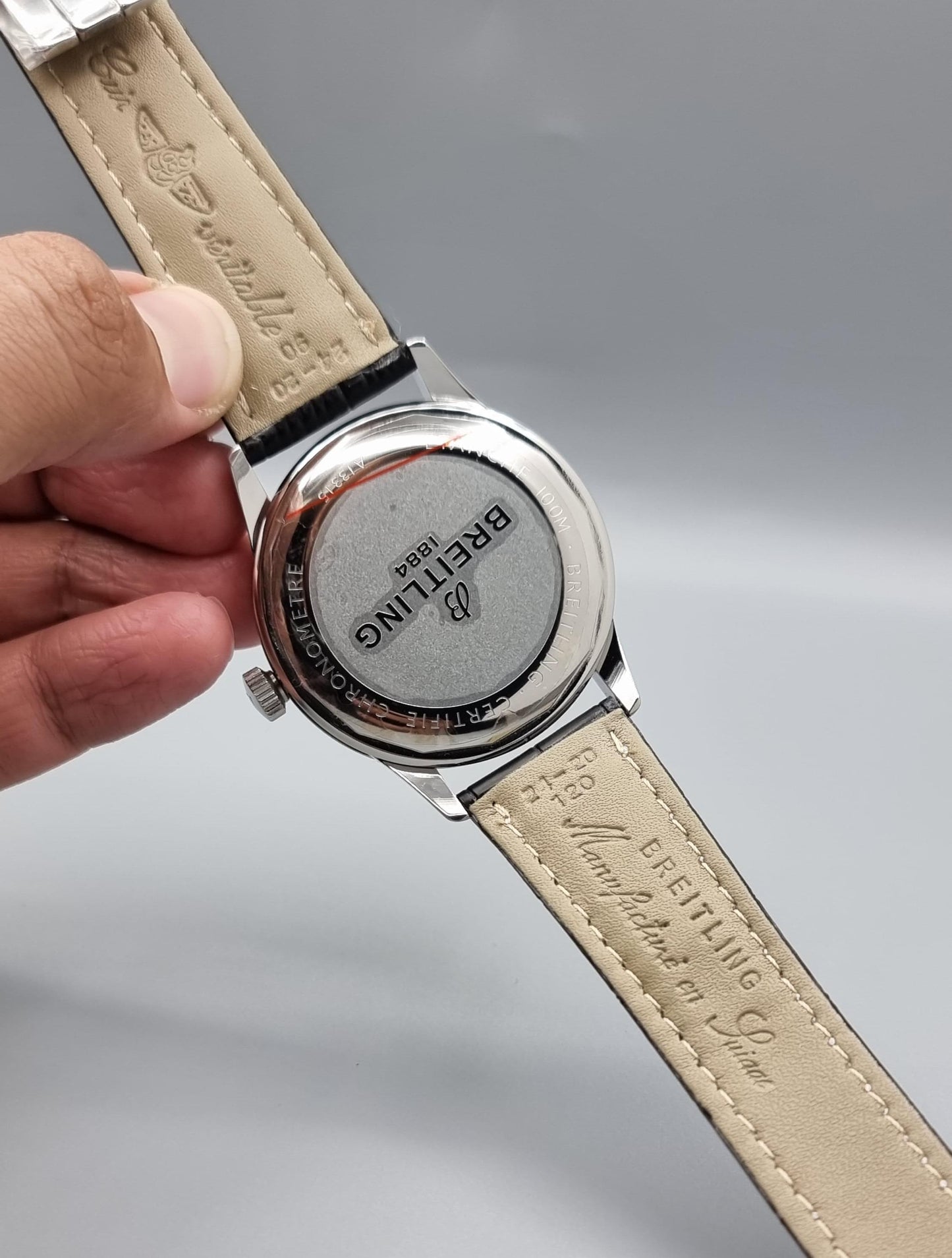 High Quality Luxury Branded Watch - Silver & Black