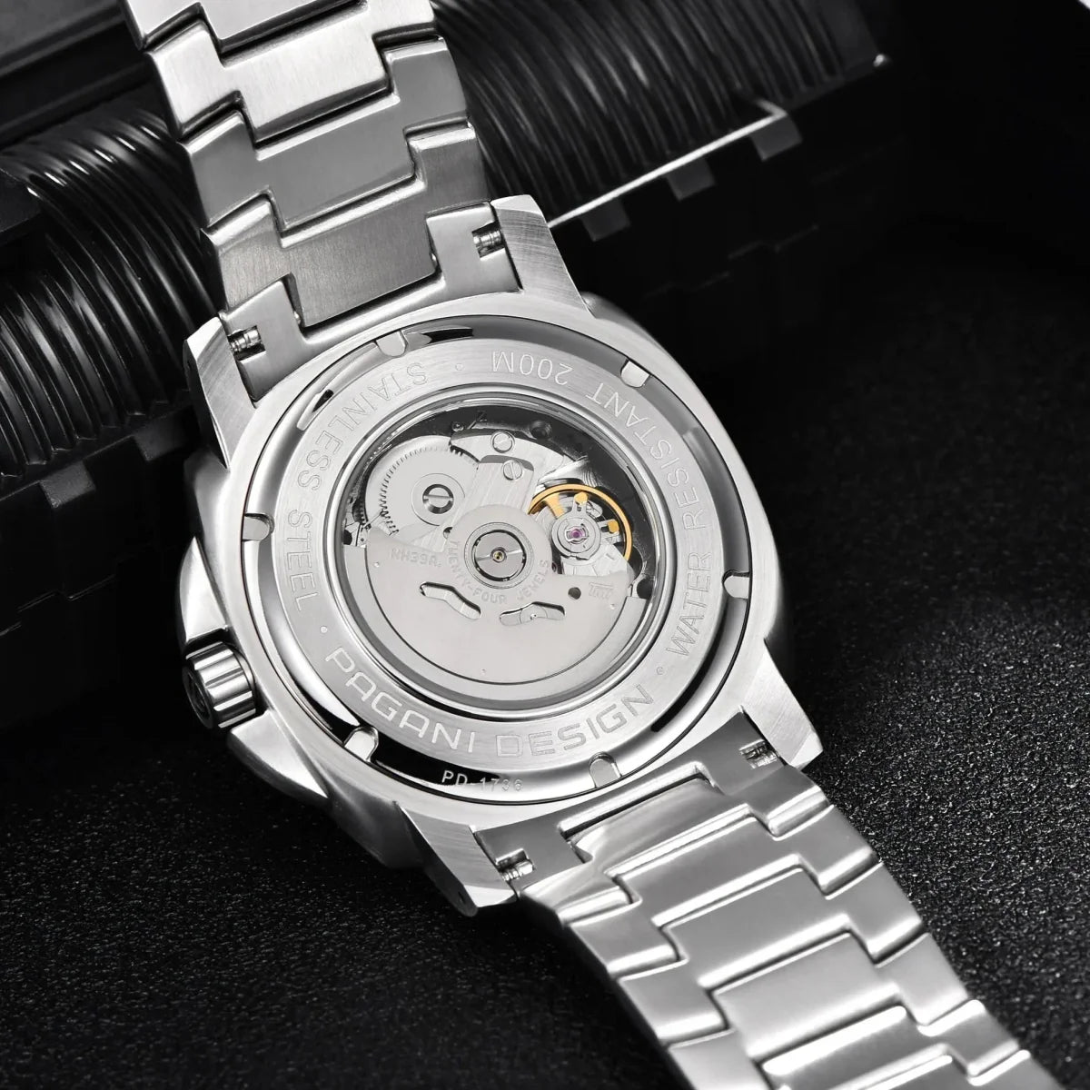 Pagani Design PD-1736 Silver-Black