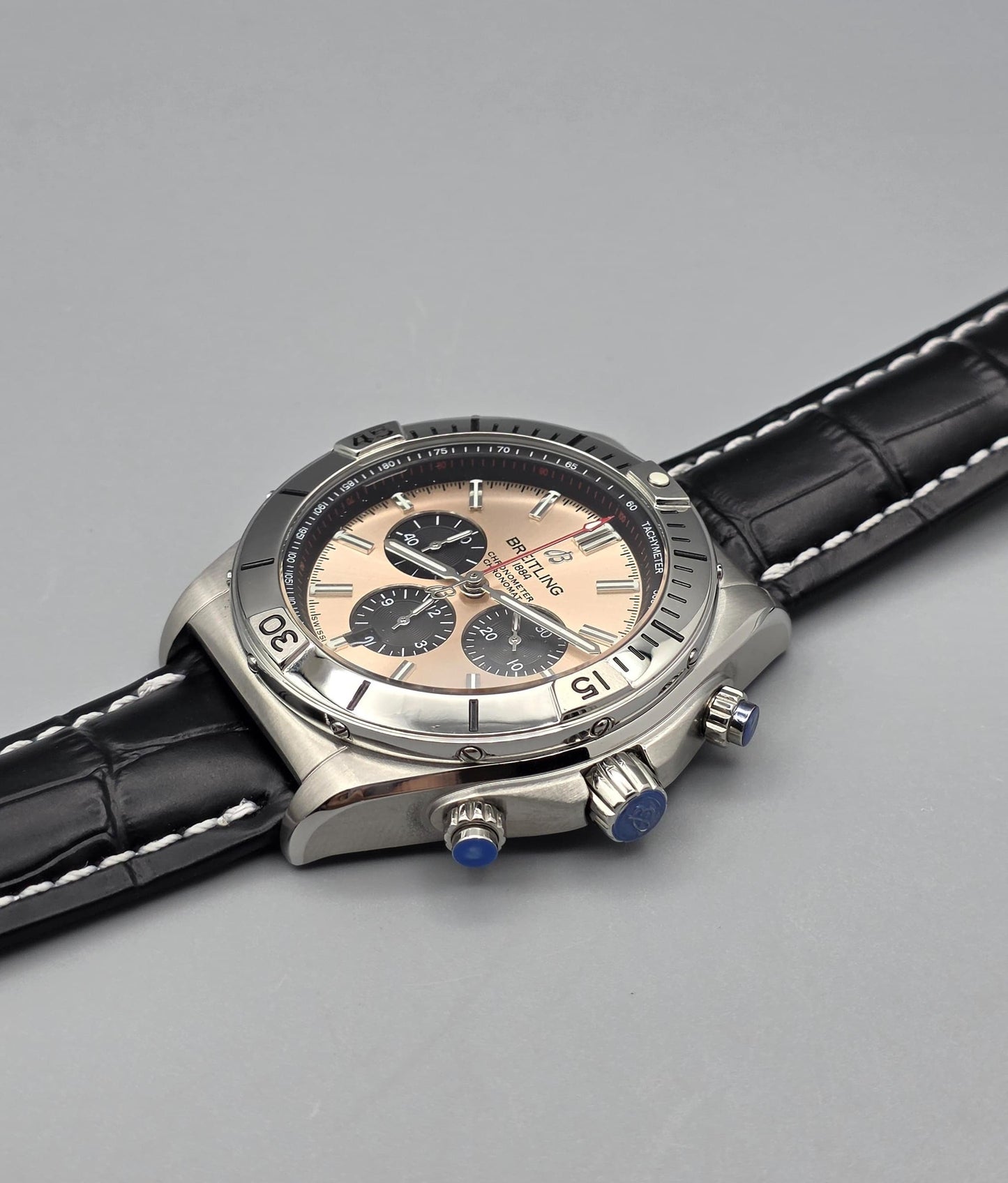 Luxury Chronograph Watch – Champagne Dial