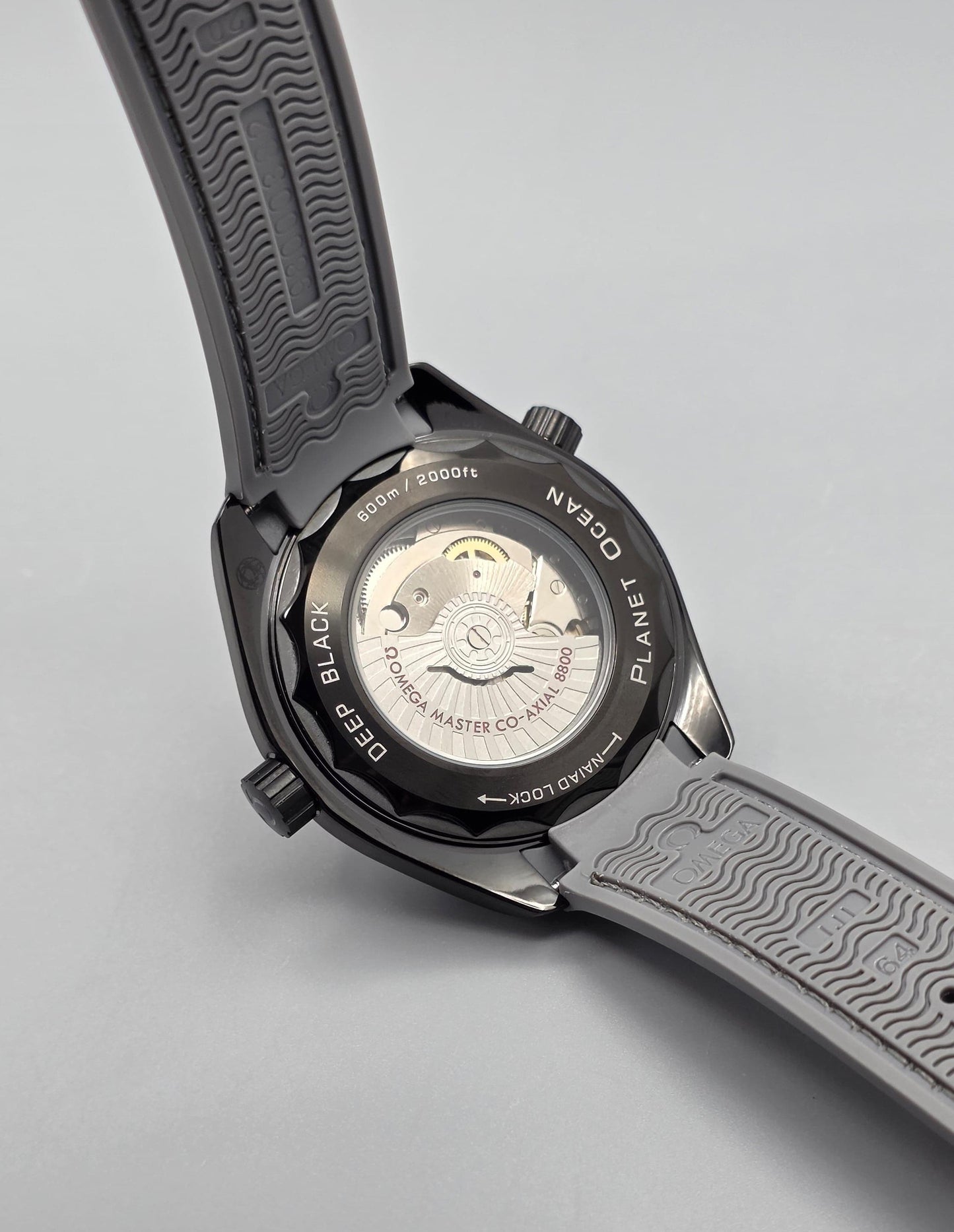 Premium Black World-Time Automatic Watch