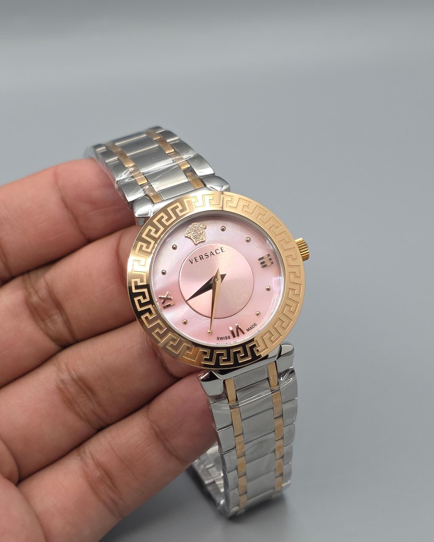 Luxury Rose Gold Pink Dial – Elegance Edition