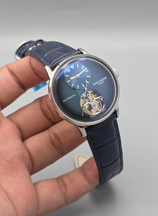 Classic Open Heart Blue Dial Automatic