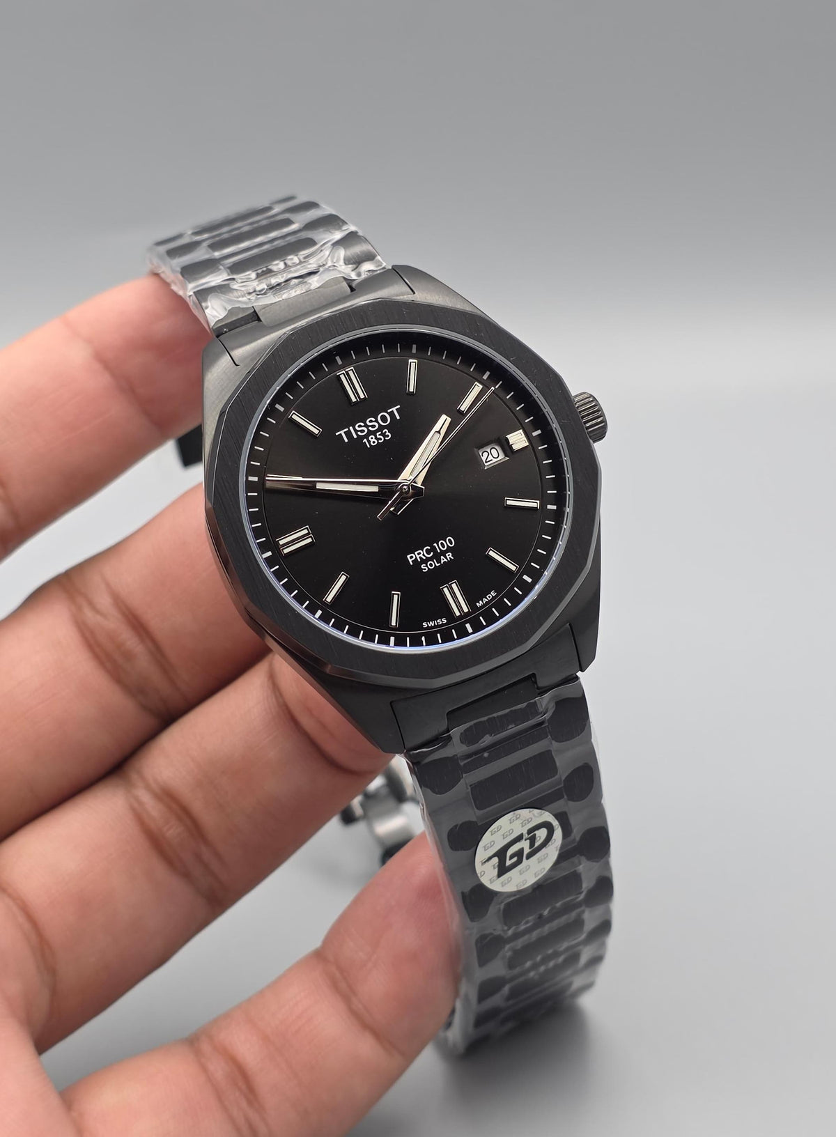 Premium All-Black Matte Octagonal Automatic Luxury Watch