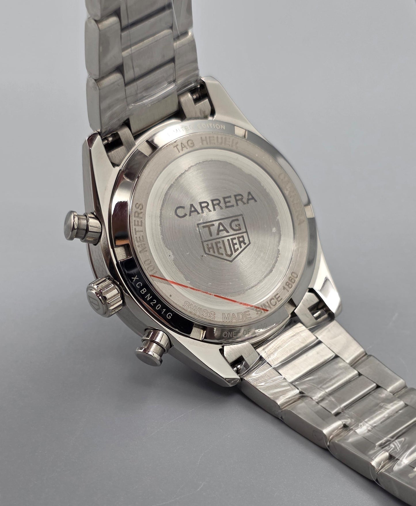 Luxury Chronograph Watch – Blue Dial Steel Edition