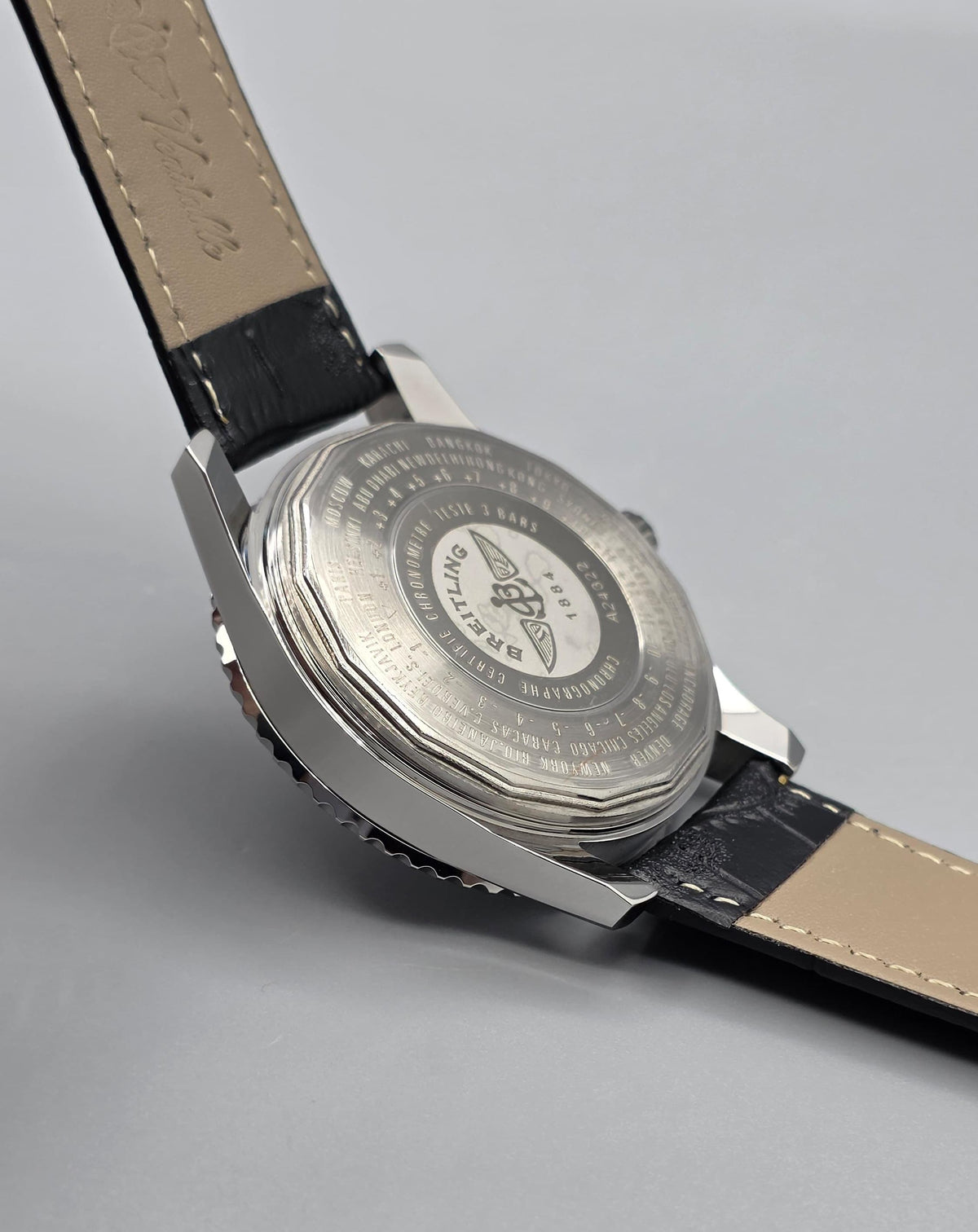 Premium Blue Dial Automatic Luxury Watch – Blue Leather Strap