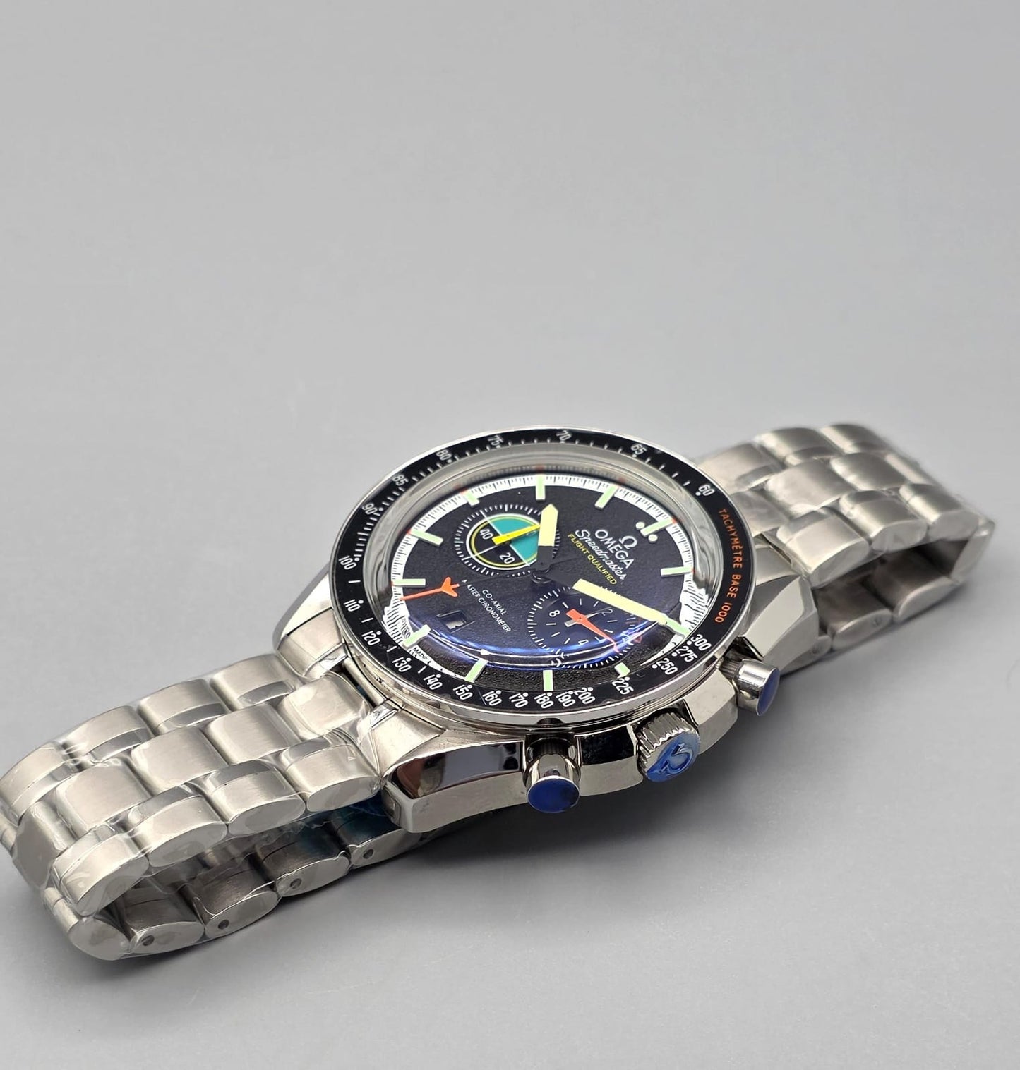 Black Dial Automatic Stainless Steel Watch